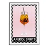 Abi Overland Jersey Aperol Spritz - Art Print S In Multi