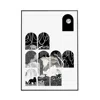Abi Overland Jersey Black Peeking Through - Art Print S In Black