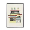 Abi Overland Jersey Compartmentalisation - Art Print L In Multi