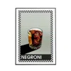 Abi Overland Jersey Negroni - Art Print S