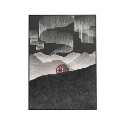 Abi Overland Jersey The Cabin - Fine Art Print L In Black