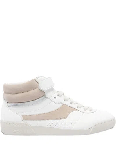 Abica Perforated-details Sneakers In White
