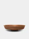 Abigail Castaneda Wood Rolled-edge Salad Bowl