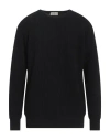 Abkost Man Sweater Black Size 46 Merino Wool, Cashmere