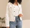 Able Bailey Classic Jacket In White In White