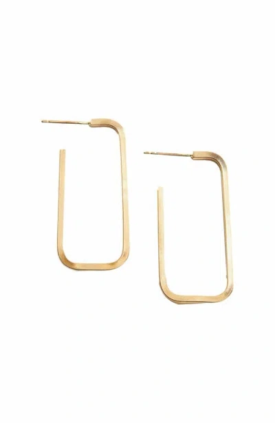 Able Bali Hoops In Gold