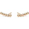 Able Caesar Stud Earrings In Gold