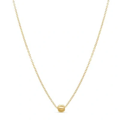 Able Carmen Lux Gold Sphere Necklace