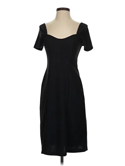 Pre-owned Able Casual Dress In Black