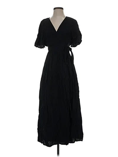 Pre-owned Able Casual Dress In Black