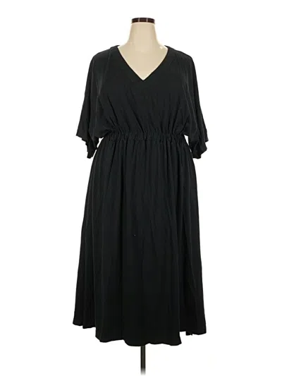 Pre-owned Able Casual Dress In Black