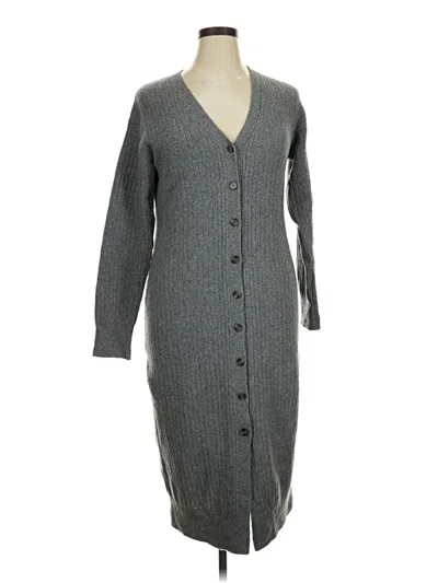 Pre-owned Able Casual Dress In Gray