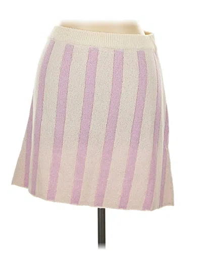 Pre-owned Able Casual Skirt In Purple