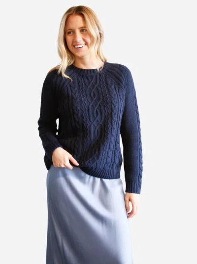 Able Claudette Fisherman Jumper In Midnight