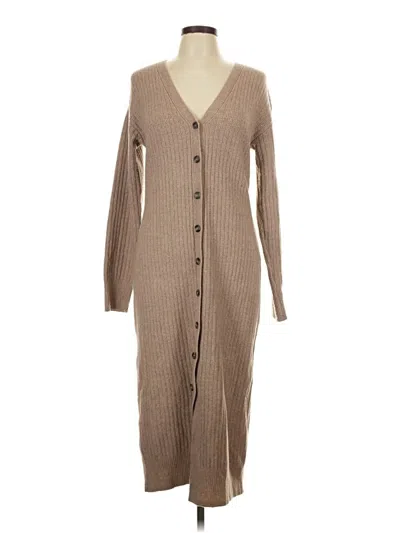 Pre-owned Able Coat In Tan