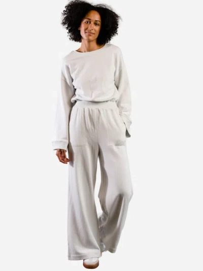 Able Dana Everywhere Jumpsuit In Chalk