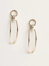 Able Date Night Earrings In Two Tone