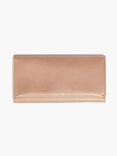 Able Debre Wallet In Mauve In Gold