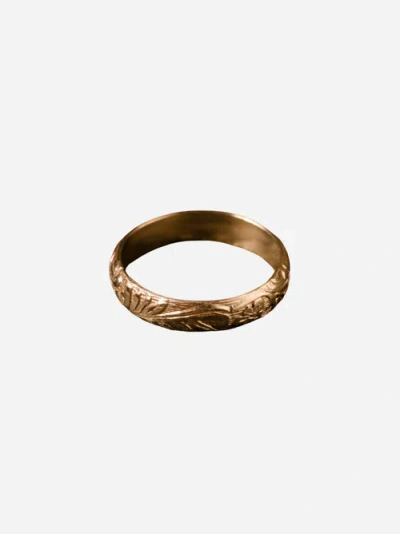 Able Filigree Ring In Goldilled