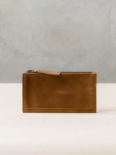 Able Grace Wallet In Whiskey In Brown