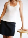Able Hadley Knit Tank In Almond