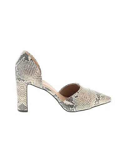 Pre-owned Able Heels In Ivory