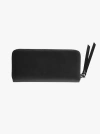 Able Helina Large Zip Around Wallet In Black