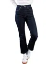 Able Holly Kick Flare Jeans In Dark Blue In Blue