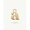 Able Initial Charm In Gold