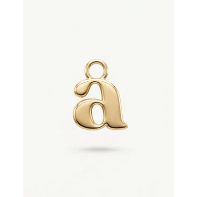Able Initial Charm In Gold