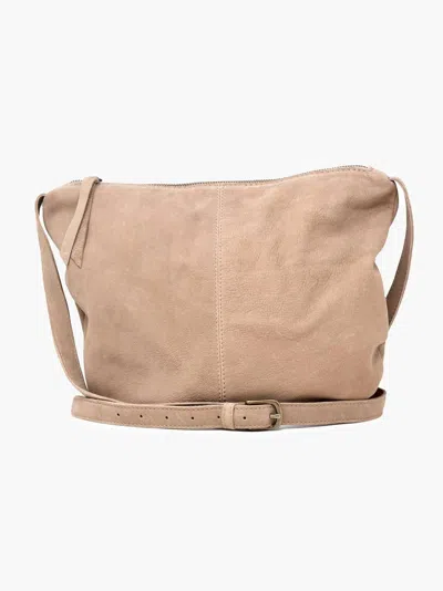 Able Jenifer Crossbody Bag In Fog In Beige