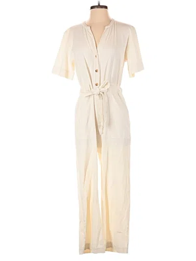 Pre-owned Able Jumpsuit In Ivory