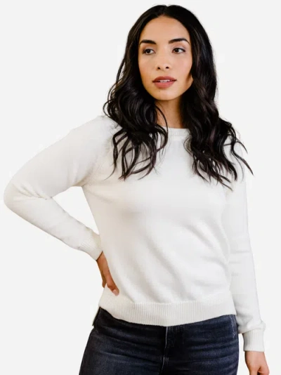Able Kelly Relaxed Pullover Jumper In Almond