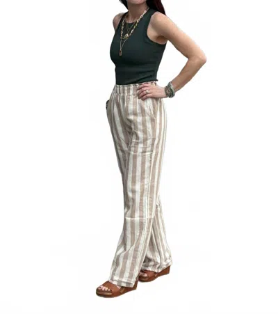 Able Lainey Pant In Sandy In Silver