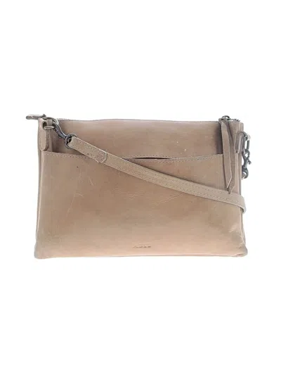 Pre-owned Able Leather Crossbody Bag In Tan