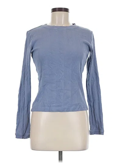 Pre-owned Able Long Sleeve T-shirt In Blue