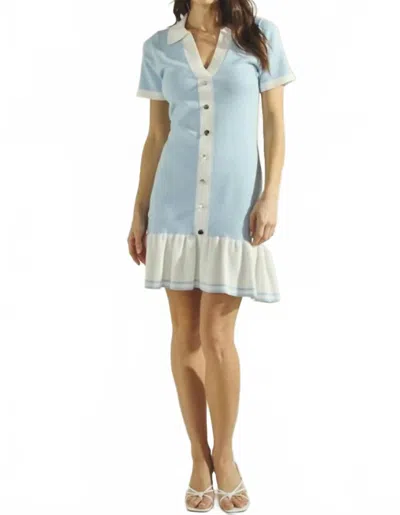Able Magnolia Lane Dress In Blue