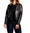 Able Maha Leather Jacket In Black
