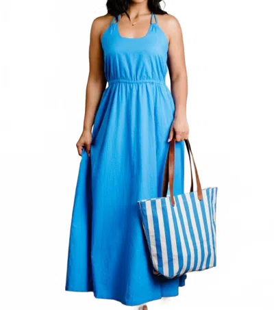 Able Mandrell Canvas Tote In Blue