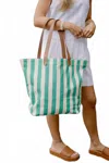 Able Mandrell Canvas Tote In Green