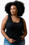 Able Mara Basic Layering Tank In Black