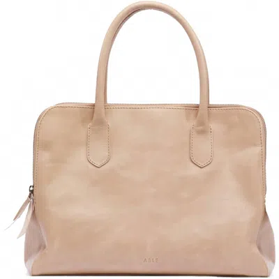Able Meron Workbag In Fog In Beige
