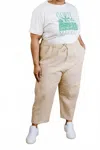 Able Mila Pull On Pant In Brown Sugar In Neutral