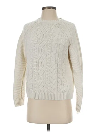 Pre-owned Able Pullover Sweater In White
