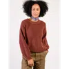 Able Sarah Billow Sleeve Sweater In S