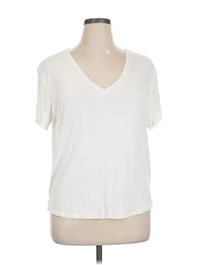 Pre-owned Able Short Sleeve T-shirt In White
