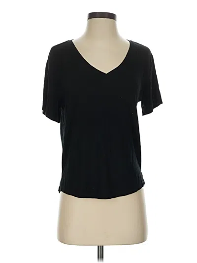 Pre-owned Able Short Sleeve T-shirt In Black