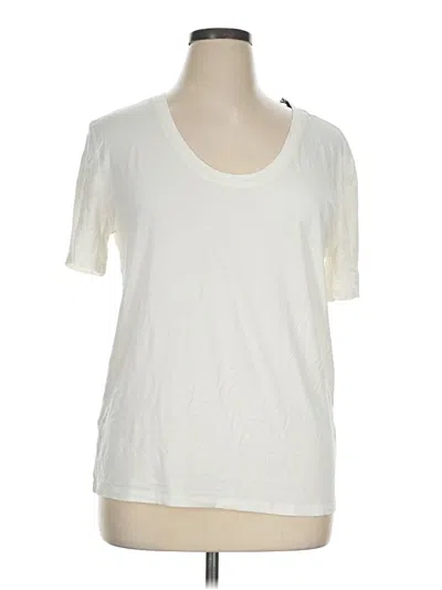 Able Short Sleeve T-shirt In Ivory