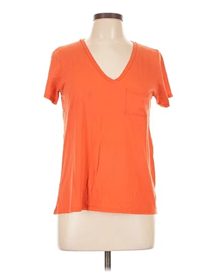 Pre-owned Able Short Sleeve T-shirt In Orange