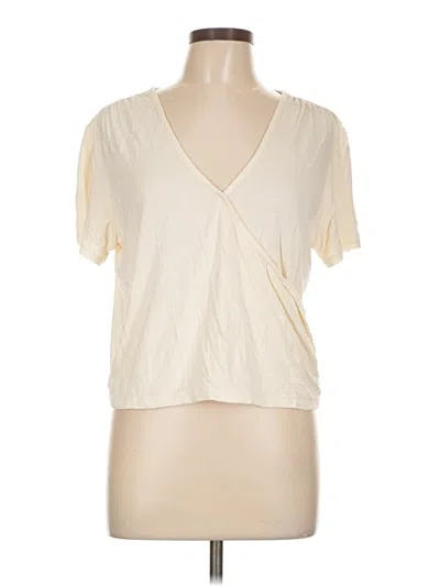 Pre-owned Able Short Sleeve T-shirt In White